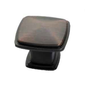 ROK Square Base Cabinet Knob K01831BORB