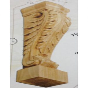 CB01 Savannah White Shaker Accessories CORBEL MOLDINGS