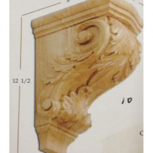 CB06 Savannah White Shaker Accessories CORBEL MOLDINGS
