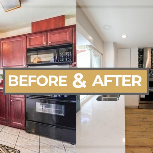 Altair Kitchen Design | Before and after kitchen